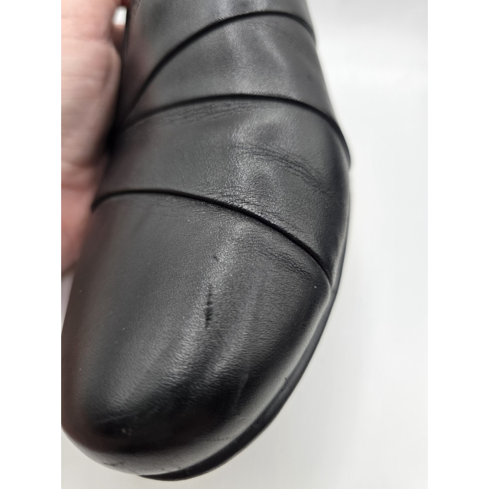 Clarks Ultimate Comfort ROSALYN ADELE Square Heel Black Shoes Ladies Size 8M - Picture 9 of 13